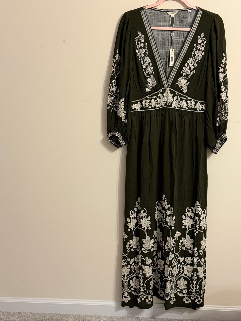 Max Studio Green Maxi Dress - Picture 3 of 4